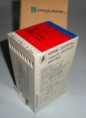 PepperL + Fuchs WE77/Ex2 Isolator Switch 01669S Relay 120VAC NEW