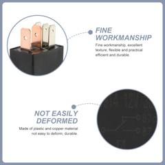 Automotive Relay 3.50X2.30X1.50CM Plastic Power Pcb Mount Car Part Shutdown