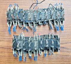 (20-PCS) OMRON PYF08A 8 Pin Din Mount Relay Base 7A 250V With Clamps (TA12MS)