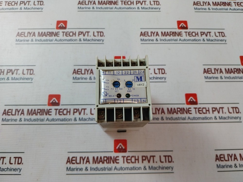Multitek M200-v33u Voltage Relay 3-Phase 3-Wire 450v