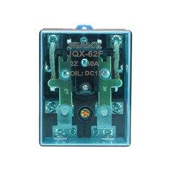 High Power Relay JQX-62F-2Z, Coil Voltage DC 12V 80A, DPDT 2NO 2NC, Electronm…