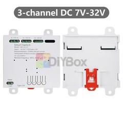 AC/DC7V-32V / Type C 3/4CH Smart WiFi Bluetooth Relay Module Self-locking 433MHz