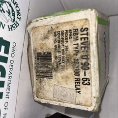 STEVECO 90-63 RBM TYPE 128000 RELAY 8PNC
