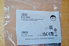 ACI ~ A/MCS (Mini Fixed Current Switch, Solid Core) ~ Automation Components Inc