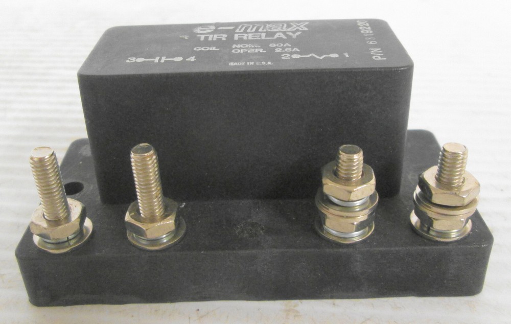E-Max 6319220 Auxiliary Voltage Relay Nom 30A Oper 2.5A