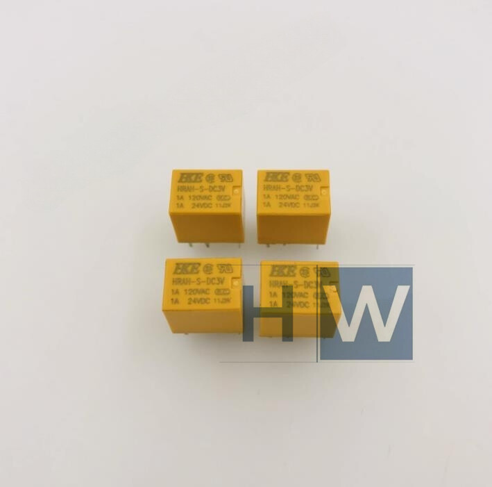 10Pcs HRAH-S-DC3V/5V/9V/12V/24V group conversion 6-pin 1A120VAC HKE relay
