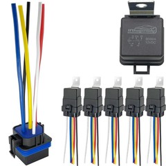 Relay 12V, 80/60 Amp Waterproof Relay, 5 Pin Automotive Relay
