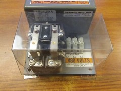 TAYLOR PHASE GUARD PHASE FAILURE RELAY 25A, 480V, CAT# PNDR-480-3TDPDT .. UU-33