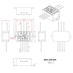 Forward and Reverse Relay Module for Motor/Linear Actuator, Reversing Relay Modu