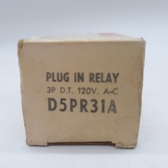 Eaton Cutler-Hammer D5PR31A 120V Relay