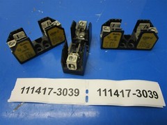 Lot of 3 Buss Bussmann H25030-1C Fuse Holders Good Used Condition