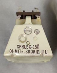 NOS – Ohmite relay GPRLEX-15T Latching, Open relay – 4PDT
