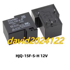 2PC NEW HJQ-15F-S-H-12VDC 【5-pin】 Relay #TT