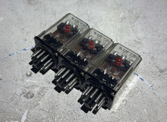 ACI 9737A1201 General Purpose Relay Coil LR75820 11-Pin Relay Lot of 3