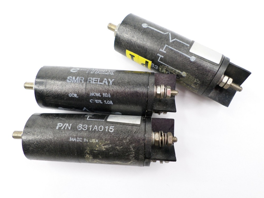 3-pcs E-Max 631A015 SMR Stud-Mounted Indication Relays Coil Nom: 10A; Oper: 1.0A