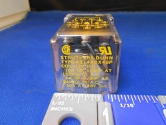TYPE A314XCX48P STRUTHERS DUNN PLASTIC RELAY COIL 12V DC NEW OLD STOCK