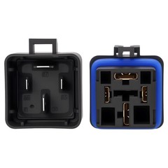 2 Pack Waterproof Relay Kit, 12V 80A, 4 Pin SPST, 12 AWG Tinned Copper Wires …