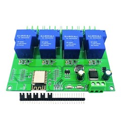 AC 220V 30A 4 Channel WIFI Bluetooth Relay Module onboard ESP32 / ESP8266 Board