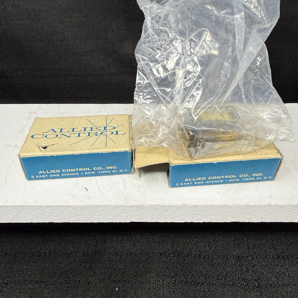 Lot of (2) Allied Controls Relay- T154X-179 NOS New in Box