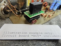R10-E2-Y2 relay substitute module for Pride DX300 preamp relay and others