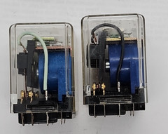 Lot of 2 – USED Cutler-Hammer D5PRT1 SER A1 RELAY COIL 24VDC [RC 1-4]