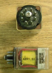 42RO-50G-SIL DPDT 5 Amp Relay – 8 Pin Octal – Sigma