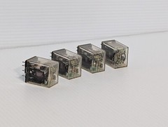 Lot of 4: Fuji Electric HH54PW-FL, 24VDC, 14-Pin, HH54PWFL