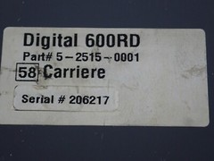 CARRIERE 5-2515-0001 DIGITAL 600 RD TRIP RELAY