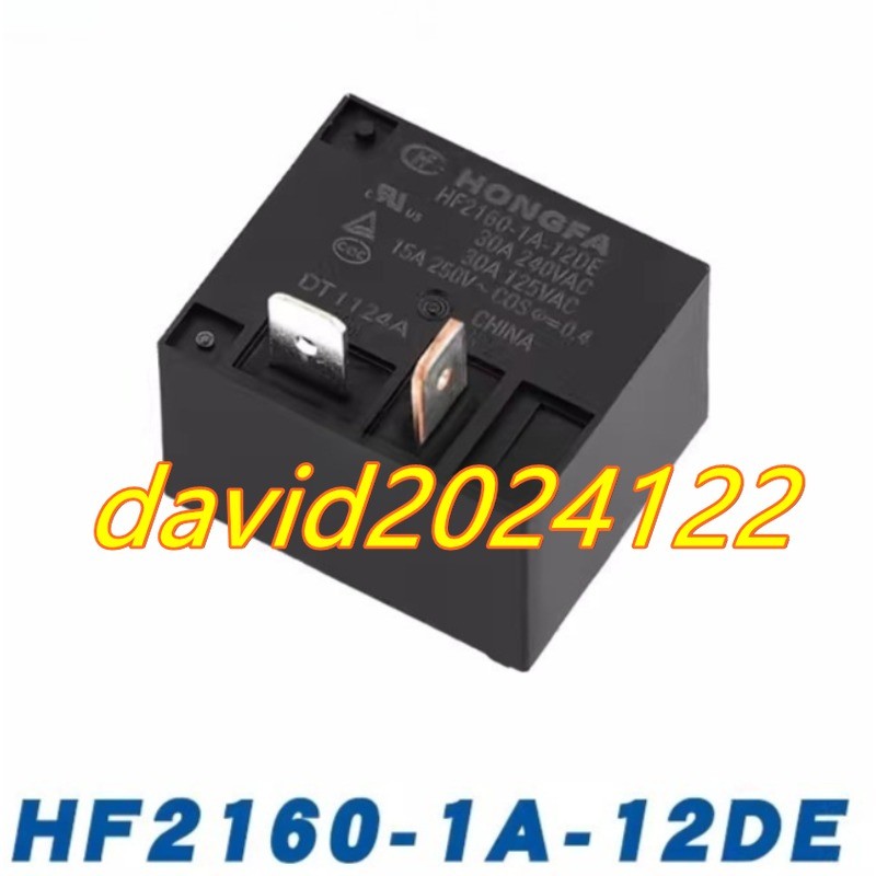 5PC NEW HF2160-1A-12DE 【4-pin 30A】 Relay #TT