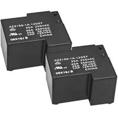 Power Relay (Pack of 2) – 12VDC 40A SPST-NO, PCB Mount, Sealed Miniature Relay