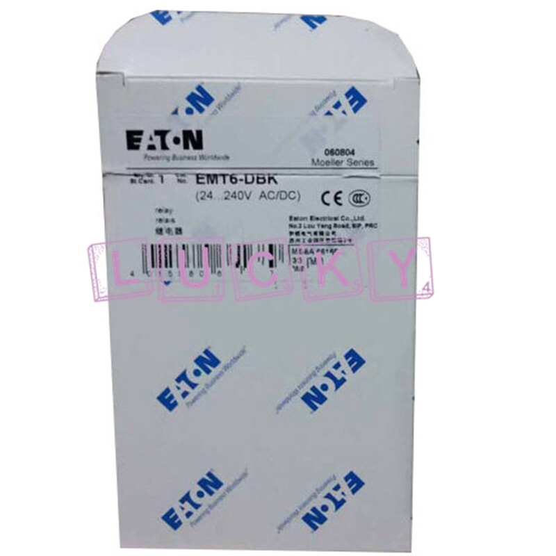 1PC NEW FOR Eaton EMT6-DBK 24-240V AC/DC relay replacement