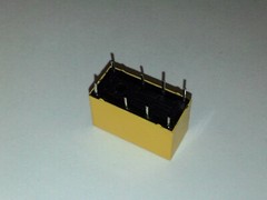 CDE 6 Volt DC DPDT Compact Relay CDR752CSQPN-6DT USA Seller