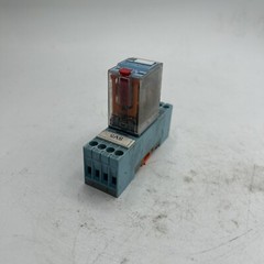 Releco C7-A20X 24VDC Socket Relay With Base (Lot of 2)