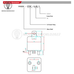 12V/24V 100A/200A 4Pin Automotive Relay Normally Open Switch Relay For Car Boat