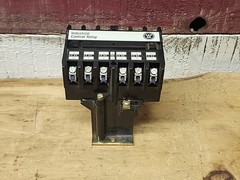 Westinghouse ARD660SR Control Relay 6 Pole 120VDC Coil Ring Terminals