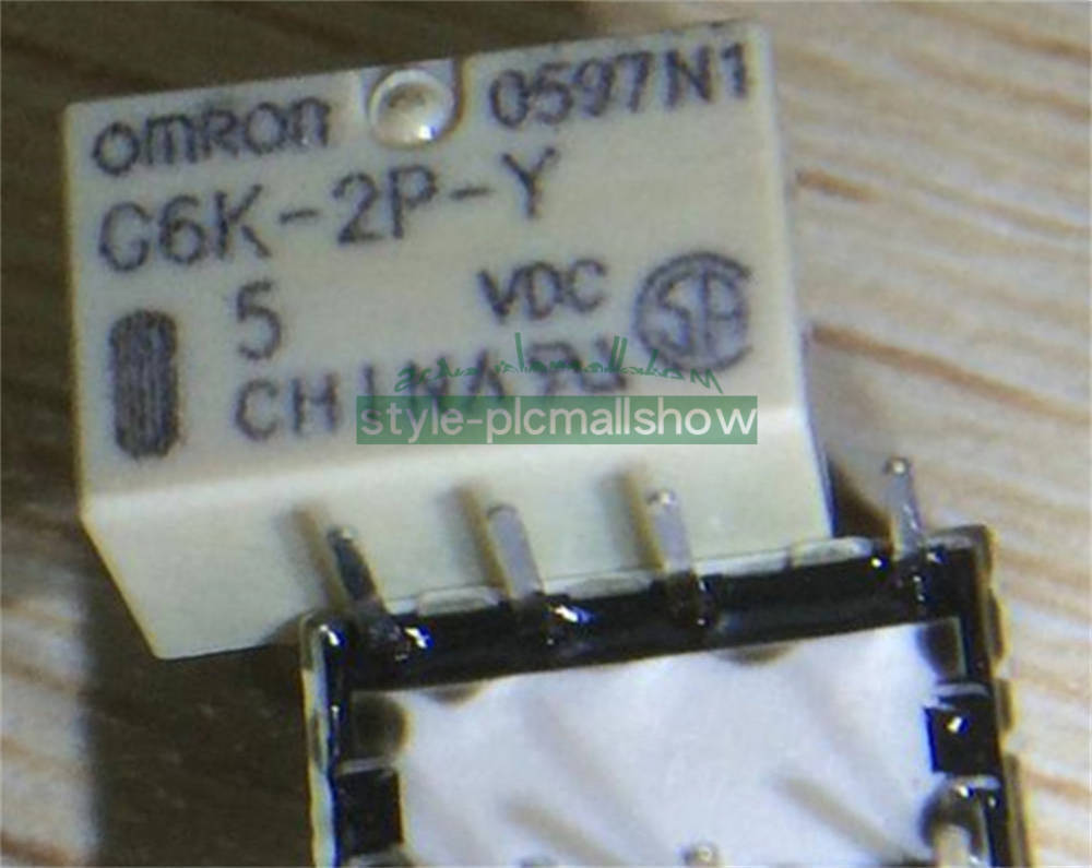 5PCS Omron 8Pins G6K-2P-Y 5VDC Relay NEW