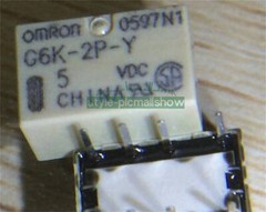 5PCS Omron 8Pins G6K-2P-Y 5VDC Relay NEW