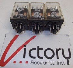 LOT of 3 Magnecraft Relay W250CPX-7 24VDC 120/240VAC