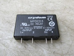 💥NEW CRYDOM 3 AMP DC RELAY 3-32 VDC MPDCD3
