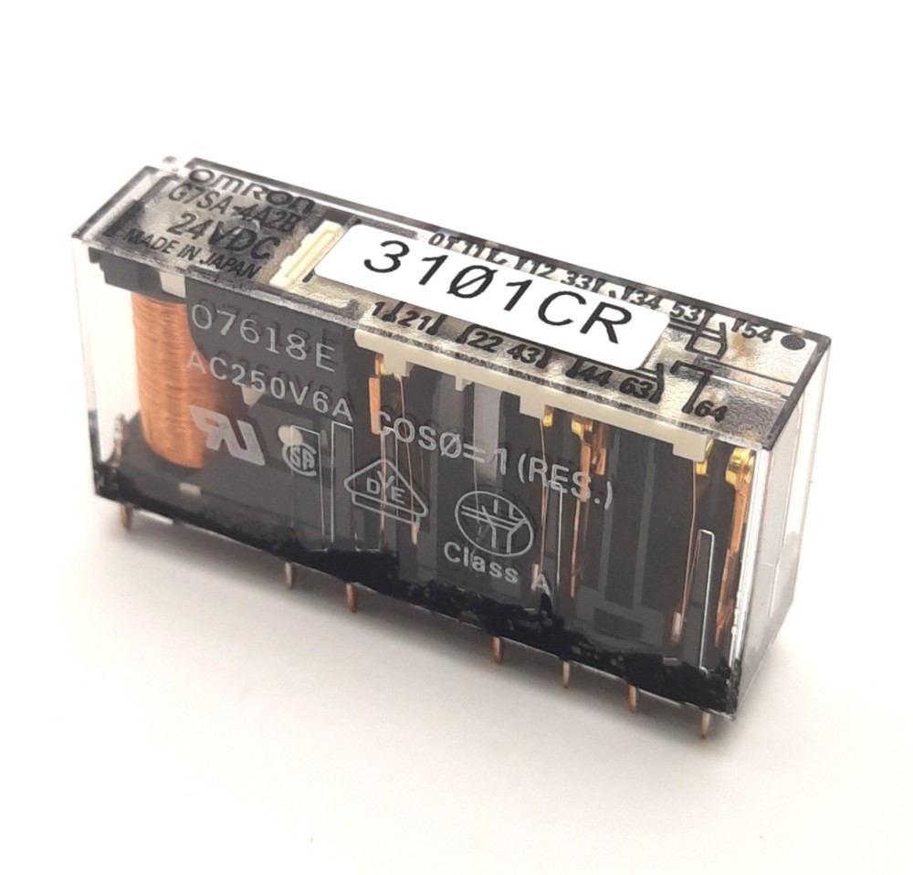 Omron G7SA-4A2B Safety Relay 6-P, 4-PST-NO/DPST-NC, Control Voltage: 24VDC 6A