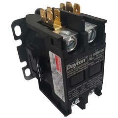 Dayton Definite Purpose Magnetic Contactor, 208V-240V AC, 2 P, Non-Reversing, 1