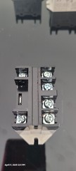 8x Omron G7l-2A-Bubj-Cb-Ac200/240 Enclosed Power Relay, Surface (Top Flange)