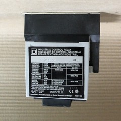 NEW SQUARE D INDUSTRIAL CONTROL RELAY 8501X020 TYPE X COIL SERIES A 20A AK