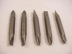 # 2 Phillips x 1/4 Slotted Driver Package of 5 each Ships Day of Purchase