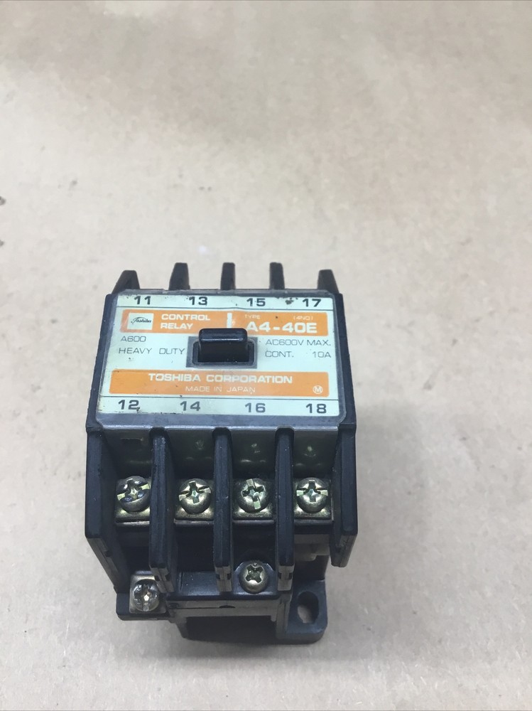 Control Relay Toshiba A4-40E #708K116