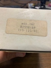B255BXBP-115/125VDC STRUTHERS DUNN