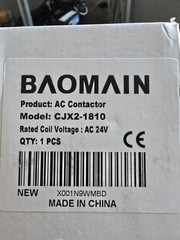CJX2-1810 Voltage AC 110V/120V AC contactor
