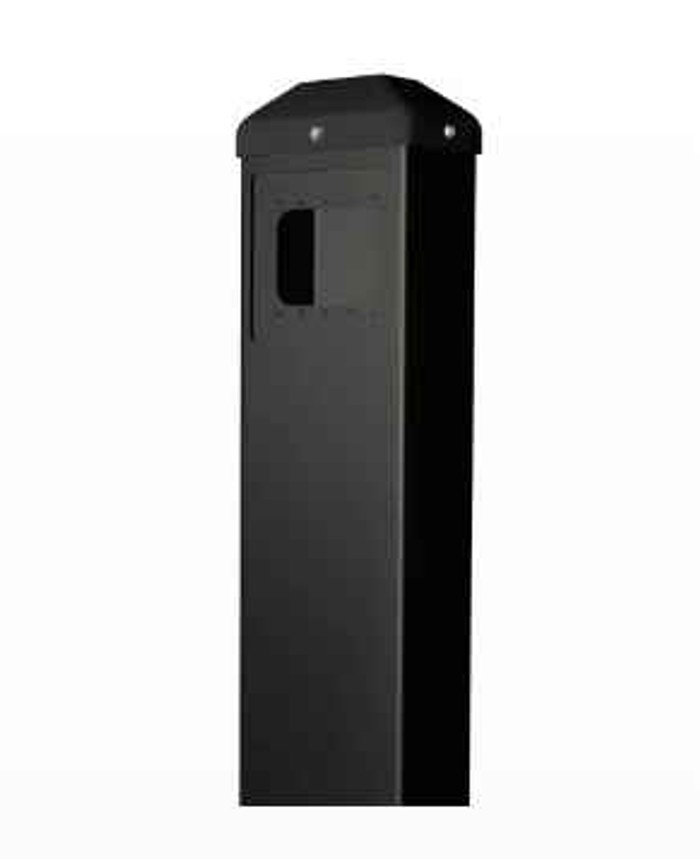 BEA 10BOLLARDBLK Bollard 41.5″H x 6.25″W Carbon Steel Electronic
