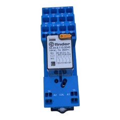 Finder 55.34.8.110.0040 Socket Relay +94.54.1 250V 7A Relay Pack of 3