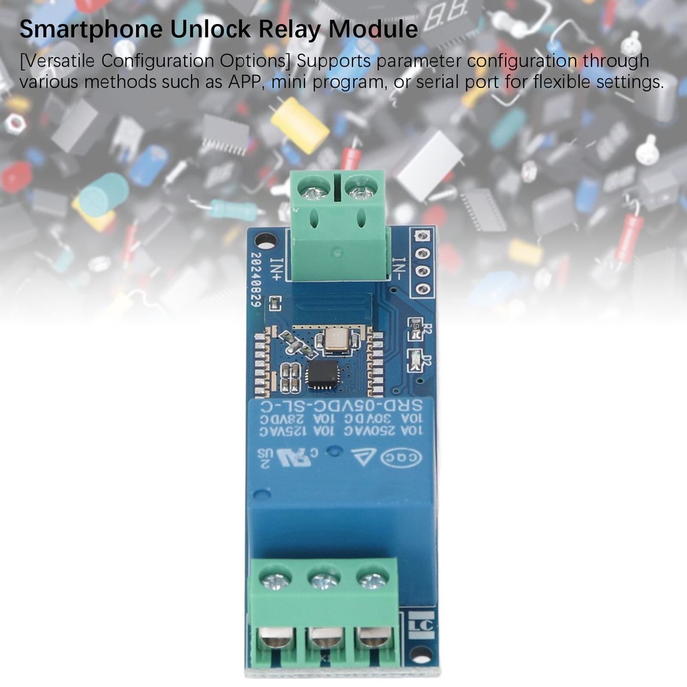 Bluetooth Proximity Switch Relay Module Automatic Sensing Smartphone Unlock